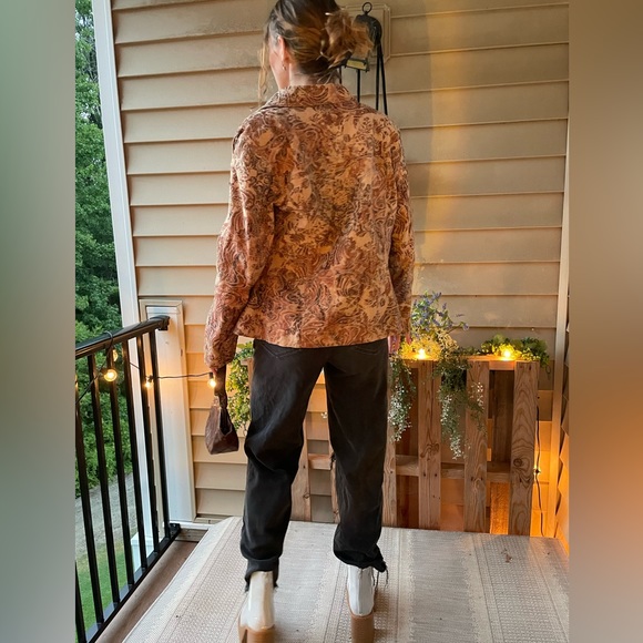 Analogy Paisley Blazer- Large - Picture 2 of 3